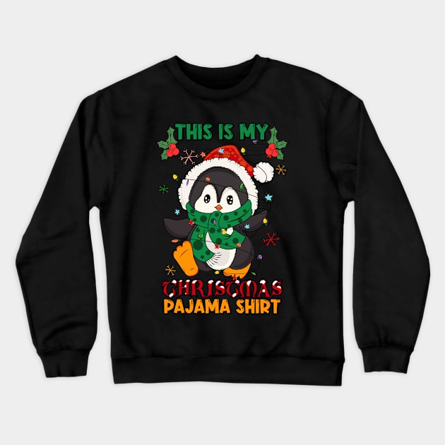 Christmas Shirt - Cute and Lovely Animals with Christmas Vibes. Crewneck Sweatshirt by Gomqes